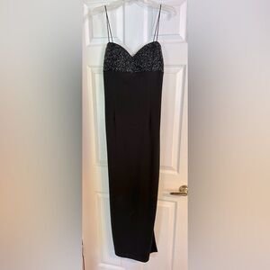 JS Boutique Black Gown
